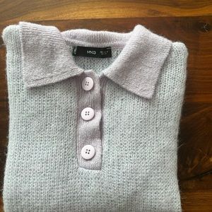 Mango short sleeve sweater